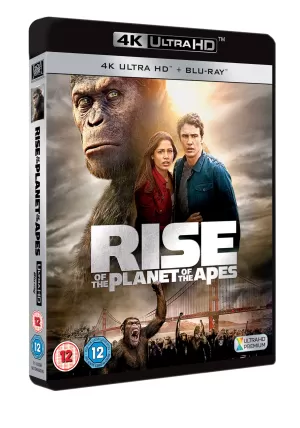 image of Rise Of The Planet Of The Apes - 2011 4K Ultra HD Bluray Movie