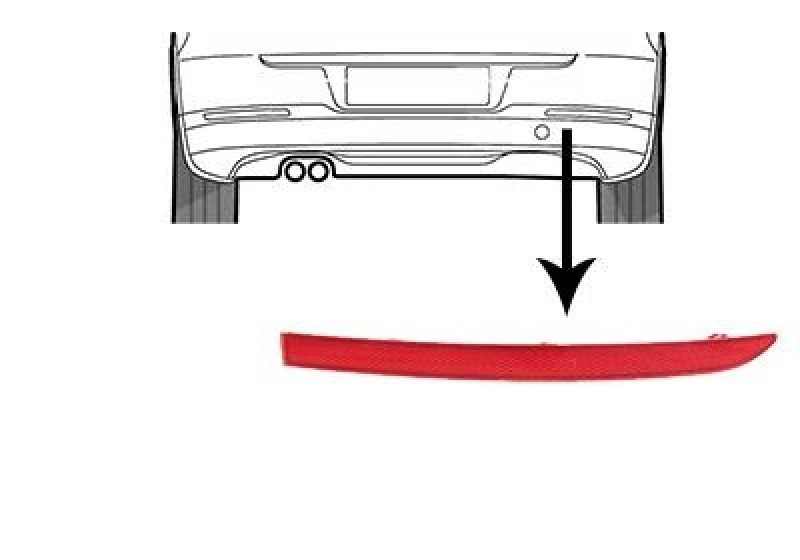 Image of VAN WEZEL Reflex Reflector VAN WEZEL 5745940