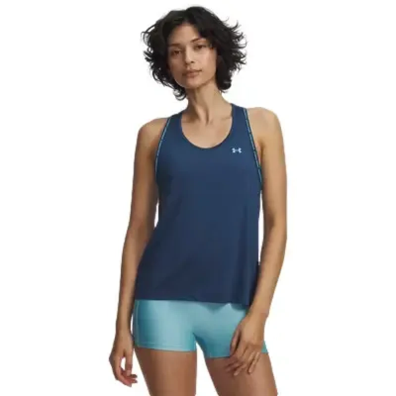 Image of Womens tank top Under Armour Tech Bleu Female L