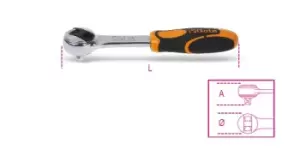 Image of Beta Tools 900/55 1/4" Sq Drive 48 Teeth Reversible Ratchet Wrench 009000870