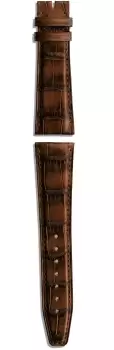 Image of IWC Strap Alligator Marron Brown For Pin Buckle XS