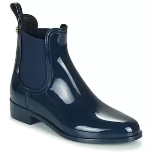 Image of Lemon Jelly COMFY womens Wellington Boots in Blue,4,5,6,6.5,7