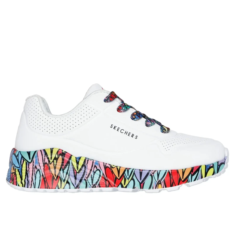 Image of Womens Trainers Skechers Uno Lite-Subtle Love Blanc Female 36