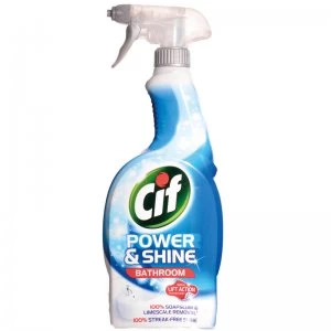 Image of Cif Power and Shine Bathroom Spray 700ml