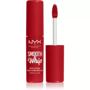 Image of NYX Professional Makeup Smooth Whip Matte Lip Cream Velvet Lipstick with Smoothing Effect Shade 14 Velvet Robe 4 ml