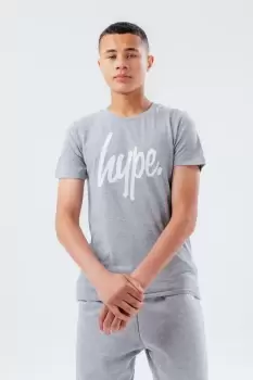 Image of Unisex Marl Script T-Shirt
