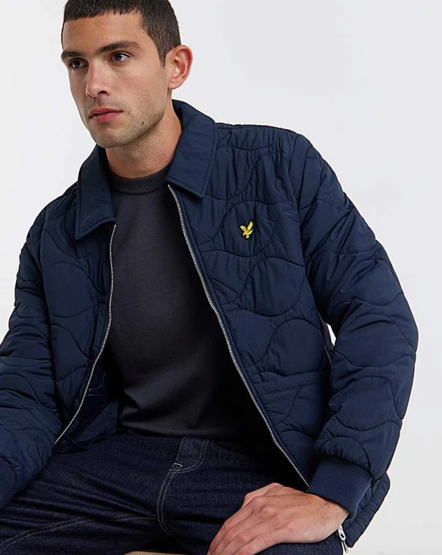 Image of Lyle & Scott Lyle & Scott Jacket - Navy Navy - Lyle & Scott - Size: 2XL54/56 Navy Male 2XL54/56 LS20605