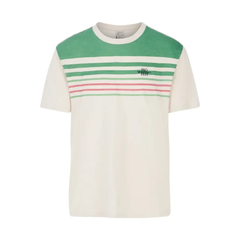 Image of Protest T-Shirt Protest Howlen Vert Male XS