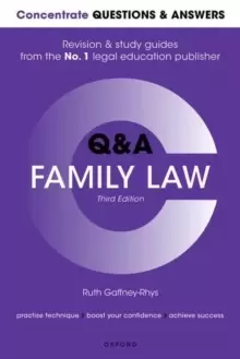 Image of Concentrate Questions and Answers Family Law : Law Q&A Revision and Study Guide