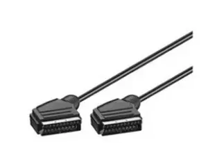 Image of Microconnect Scart - Scart 1.5m SCART cable SCART (21-pin) Black