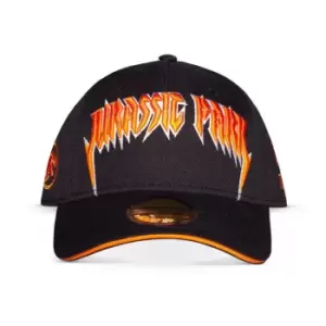 image of Universal Jurassic Park 3D Logo Children'S Adjustable Cap, Black/Orange (Sb260540Jpk)