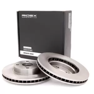 Image of RIDEX Brake disc 82B0058 Brake rotor,Brake discs TOYOTA,GEELY (GLEAGLE),COROLLA (ZZE12_, NDE12_, ZDE12_),COROLLA Kombi (_E12J_, _E12T_)