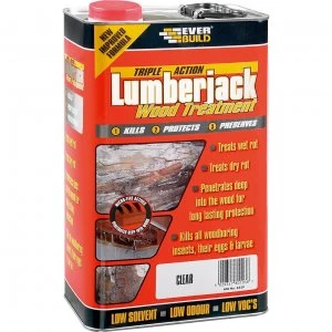 Everbuild Lumberjack Triple Action Wood Treatment 5l