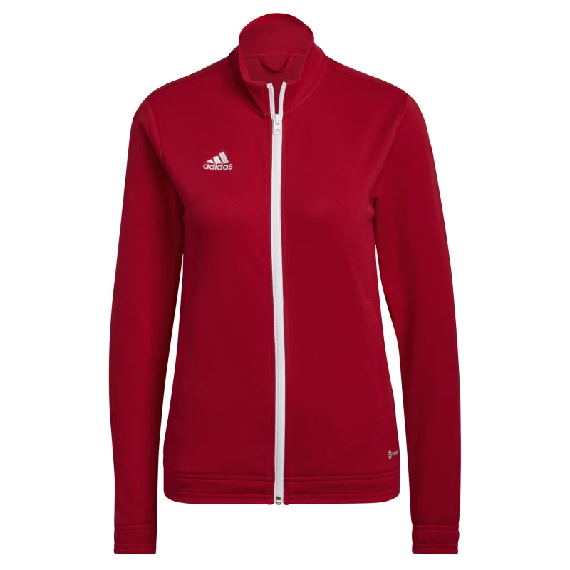 Image of adidas ENT22 Track Jacket Womens - Red Red XS