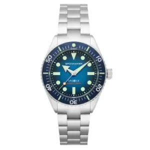 image of Spinnaker Spence Indigo Blue Dial Stainless Steel Bracelet Mens Watch SP-5097-22