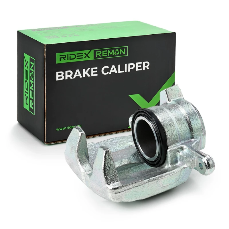 Image of RIDEX REMAN 78B0491R Brake caliper Front Axle, without holder Cast Iron Brake Caliper (78)