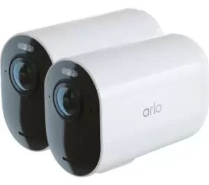 image of ARLO Ultra 2 XL 4K Ultra HD WiFi Security Camera System - 2 Cameras, White