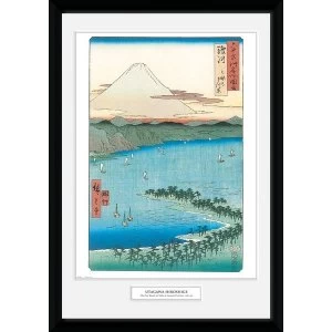 Image of Hiroshige The Pine Beach At Miho 50 x 70 Collector Print