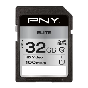 Image of PNY High Elite 32GB SDHC Memory Card