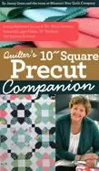 Image of quilters 10 square precut companion handy reference guide and 20 block patt