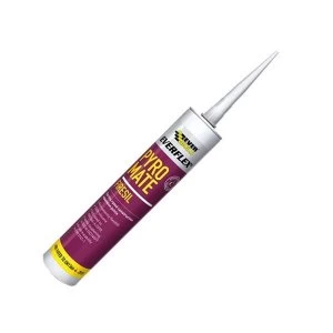 image of Everbuild Pyro Mate Firesil White 295ml