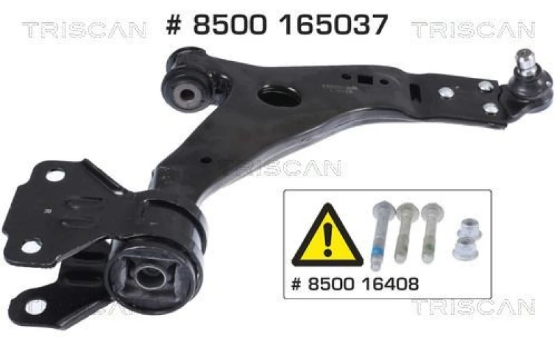 Image of TRISCAN Suspension arm TRISCAN 8500 165037