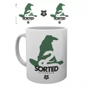 Image of Harry Potter Sorted Slytherin Mug