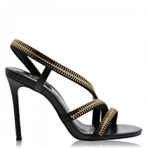 image of DKNY Stiletto Heel Sandals - BLK Black