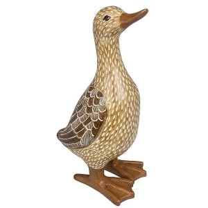 image of Country Brown Duck Left Ornament