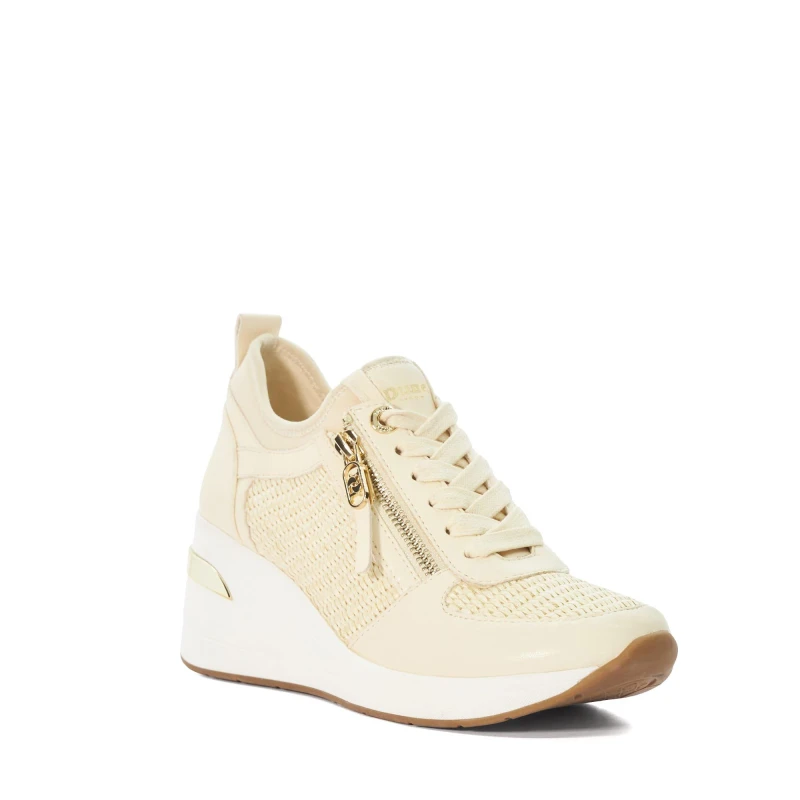 Image of Dune London 'Eilin' Trainers Natural female