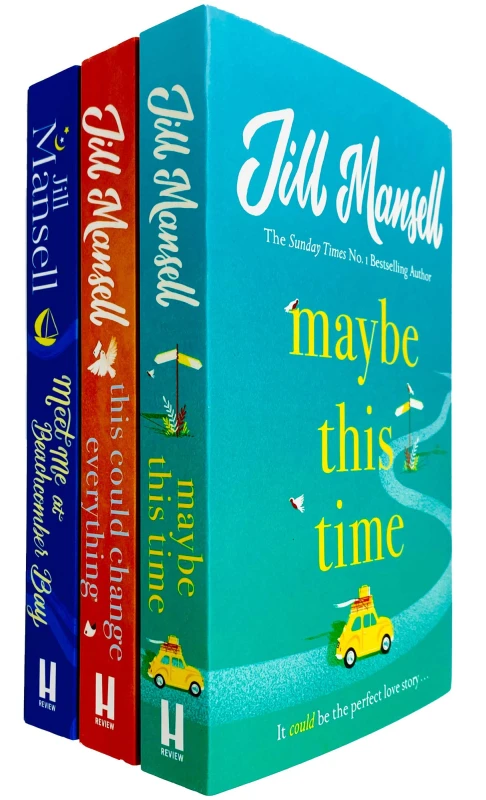 Image of Jill Mansell 3 Book Set Maybe This Time This Could Change Everything And Meet Me At Beachcomber Bay Jill Mansell Books