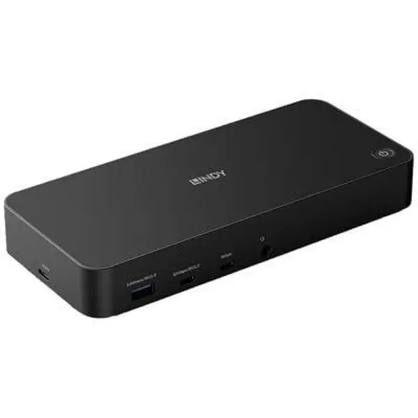 Image of Lindy DST-Pro Universal, USB-C & Type A Hybrid Laptop Docking Stat