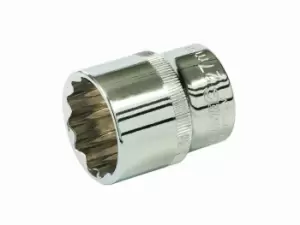 image of Silverline 436883 27mm Socket 1/2in Drive 12pt Metric