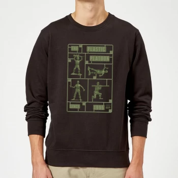 Image of Toy Story Plastic Platoon Sweatshirt - Black - XXL