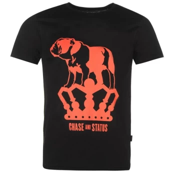 Image of Official Chase and Status T Shirt Mens - Black