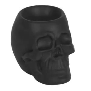 Image of Black Skull Oil Burner