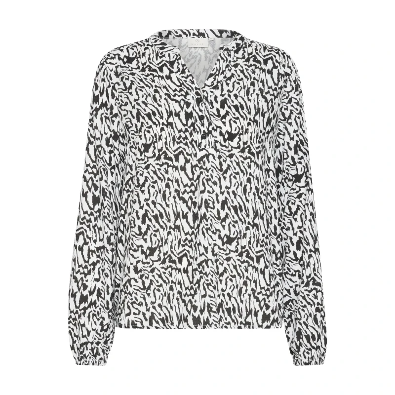 Image of Kaffe Womens blouse KAFFE Mathilde Noir Female 38