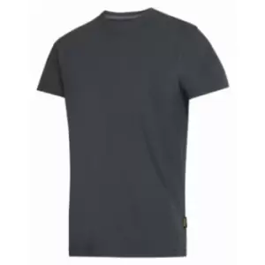 Image of Snickers - Classic T-Shirt 2502 Steel Grey - Size Extra Large