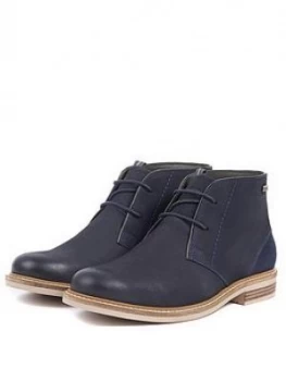 Image of BARBOUR Readhead Lightweight Chukka Boot Navy Size 10 Men