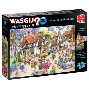 Image of Jumbo Wasgij 20 Mountain Mayhem - 1000 Piece Jigsaw