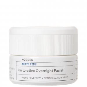 image of Korres White Pine Restorative Overnight Facial 40ml