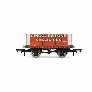 Image of Hornby Crigglestone Collieries 6 Plank Wagon No. 222 Era 2/3 Model Train