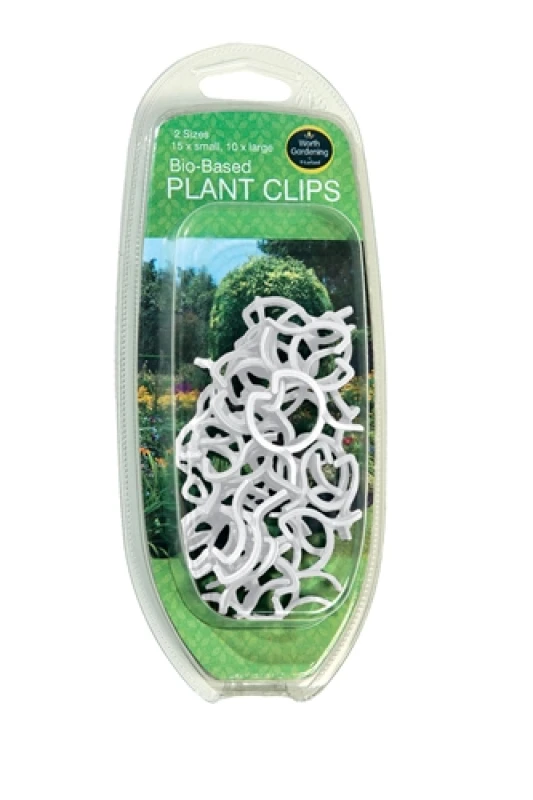 Image of Garland Bio-Based Plant Clips (25) (2 Sizes) W1816
