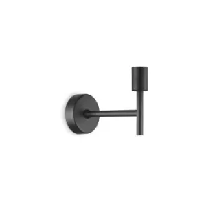 Image of Set Up Wall Lamp Black Without Shade