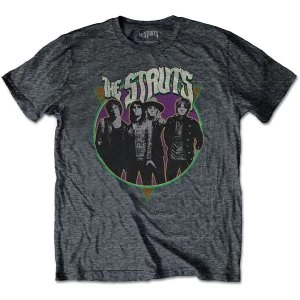 Image of The Struts - Standing Mens Large T-Shirt - Dark Heather