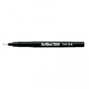 image of Artline 200 Fineliner Black A2001