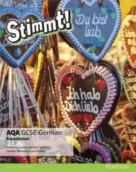 Image of Stimmt AQA GCSE German Foundation Student book by Harriette Lanzer