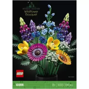 image of LEGO Icons: Wildflower Bouquet (10313)