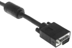 image of Roline 11.04.5260 Computer Cord, HD D-Sub 15Pos, Blk, 10M