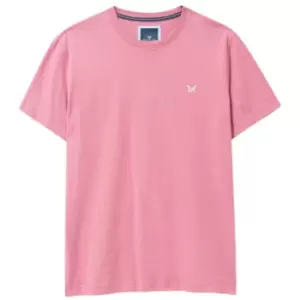 Image of Crew Clothing Mens Classic Tee Deco Rose XL